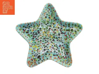 Stjerneformet fad (str. 25,5x25,5 cm)