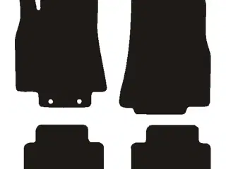 Måtter Mercedes w169 A-klasse 2005-2012