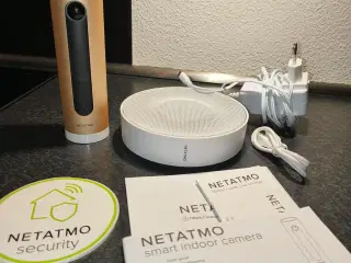 Netatmo Smart Sikkerhedssystem (Kamera og Sirene) 