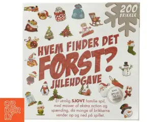 Brætspil &#39;Hvem finder det først?&#39; - Juleudgave