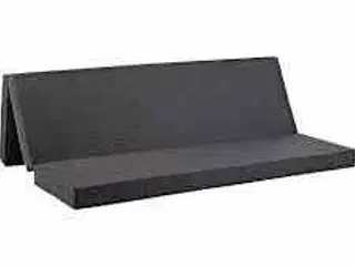 Sleepy lux foldemadras Antracit 180x150x12 cm