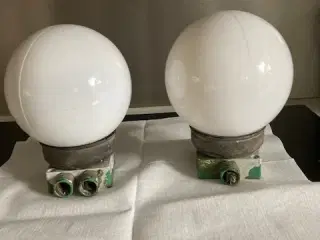 2 runde lamper