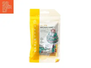 Nanoblock fødselsdagskage byggesæt fra Nanoblock (str. 170 stykker)