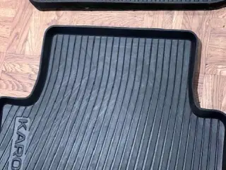 Skoda Karoq Gummi måtter - Karoq 2017-2026