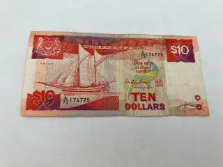 10 Dollars Singapore