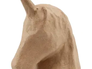 Håndlavet Enhjørninghoved Trofæ i Papmaché