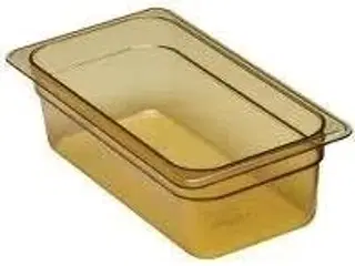 12 stk. Kantine varmefast gul 1/3 GN D100 mm Cambro