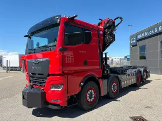 MAN TGX 35.540 8X2H-6 BL CH, Hejs-kran