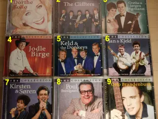 Dansktop CD'er (The Collection Serien): 21 Titler