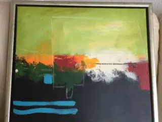 2 Flotte Malerier 40x40 cm