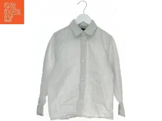 Hvid skjorte med lange ærmer fra Exit (str. 128)