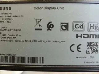 Samsung monitor 24"