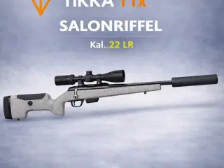 Tikka T1X UPR kal 22 20" pibe med gevind 1/2" UNF-AK3792 kal. 22 lr 20 inch