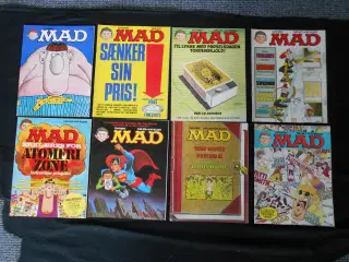 Mad Magasin nr 8 , 25 ,26 ,27 ,28 ,29 ,30, 31