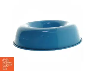 Retro Rund bageform blå emalje(str. Ø 25 cm)