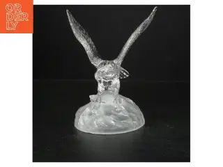 Vintage Fransk Krystal Glas Ørn fuglefigur