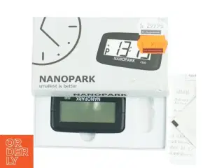 Elektronisk p-skive fra Nanopark (str. 15x8 cm)