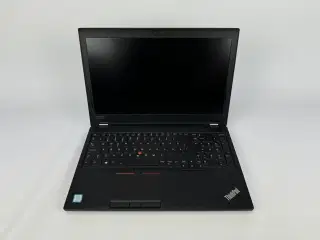 Lenovo ThinkPad P52 i7-8850H 15", 32GB RAM, 512 GB SSD. - LÆS BESKRIVELSE