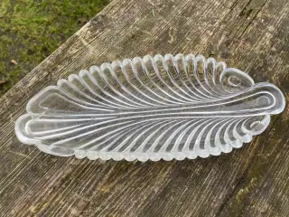Glasfad muslingeformet 