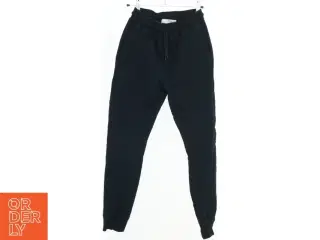 Sort sweatpants med snøre fra VRS (str. 158)