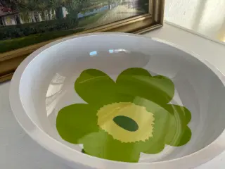 Marimekko skål grøn blomst