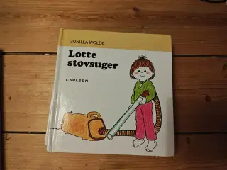 Nr.5 Lotte Støvsuger bog af Gunilla Wolde