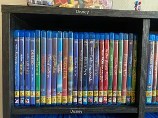 Disney klassiker Blu-ray nr 1-56. 