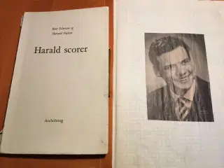 Bogen Harald scorer uden forside samt udklipshæfte