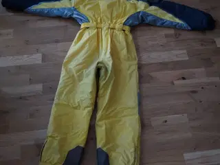 Gul heldragt skidragt/flyverdragt