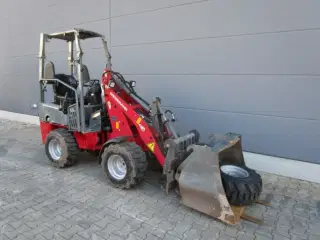 Weidemann 1140 - skovl + gaffel + service ny