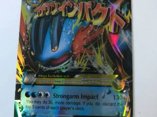 Pokemon kort mswampert EX 