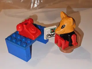 Lego fabuland 3716 ræv med kontor