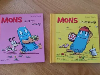 2 Børnebøger om monsteret Mons