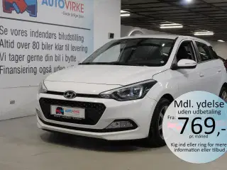 Hyundai i20 1,4 CRDi Trend 90HK 5d 6g
