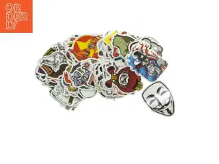 Stickerpakke i forskellige designs