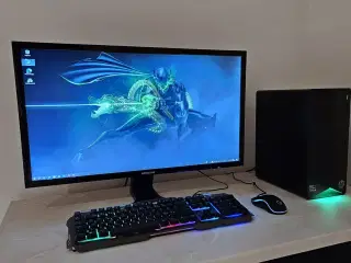 RTX 3060 Gamer Pc + 28" 4K Skærm