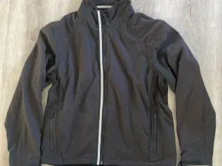 Sort softshell jakke str. XXL