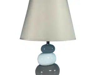 Bordlampe Versa Grå Blå Keramik Tekstil (22,5 x 32 x 8,5 cm)