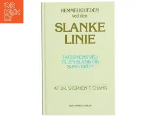 Slankebog &#39;Hemmeligheden ved den slanke linie&#39; fra NSO-Omre Forlag
