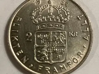2 Kronor Sweden 1954