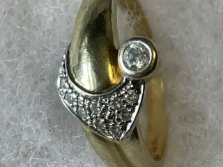 Fingerring 8 karat (Gratis levering)