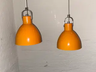 Fede retro lamper 2 stk