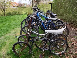Cykler og diverse dele 