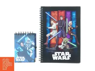 Notesblokke fra Star Wars (str. 21 x 16 cm og 12 x 8 cm)