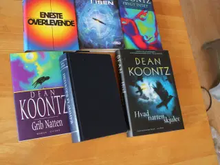 Dean Koontz Bog Samling 6 stk