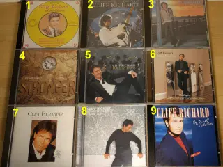 Cliff Richard CD'er: 16 Titler
