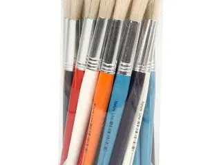 Børnepensler 30 stk. - Perfekte til små hænder