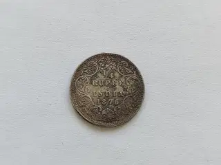 1/4 Rupee India 1876