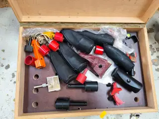 Kasse med div. spejle