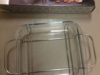 Glas ovenfast fad